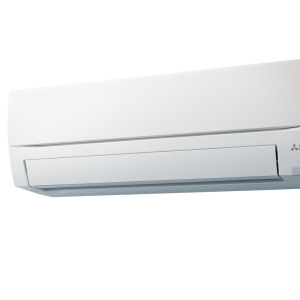 Mitsubishi FT25 sisäyksikkö on pelkistetyn tyylikäs.