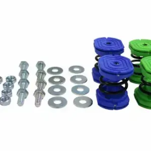 Vecamco Susta -tärinänvaimentimet ilmalämpöpumpulle, 4 kpl