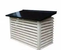 Scanoffice ulkoyksikön suojakotelo, musta kate