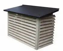 Scanoffice ulkoyksikön suojakotelo, ruskea kate