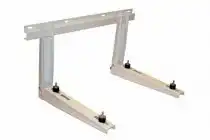 Ilmalämpöpumpun ulkoyksikön seinäasennusteline MS242